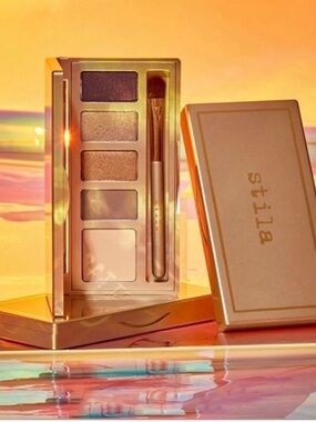New Stila Shimmering Neutral Eyeshadow Palette Hangang Sunset